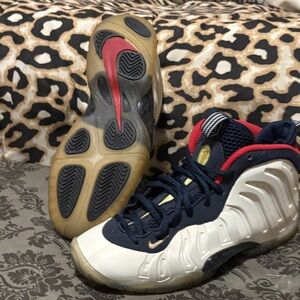 Nike Kids' Navy and White Sneakers Nike Shoes